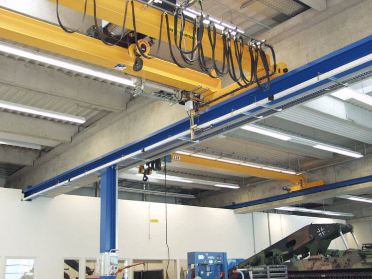 Crane Runway & Bridge Electrification System Crane Power Rails